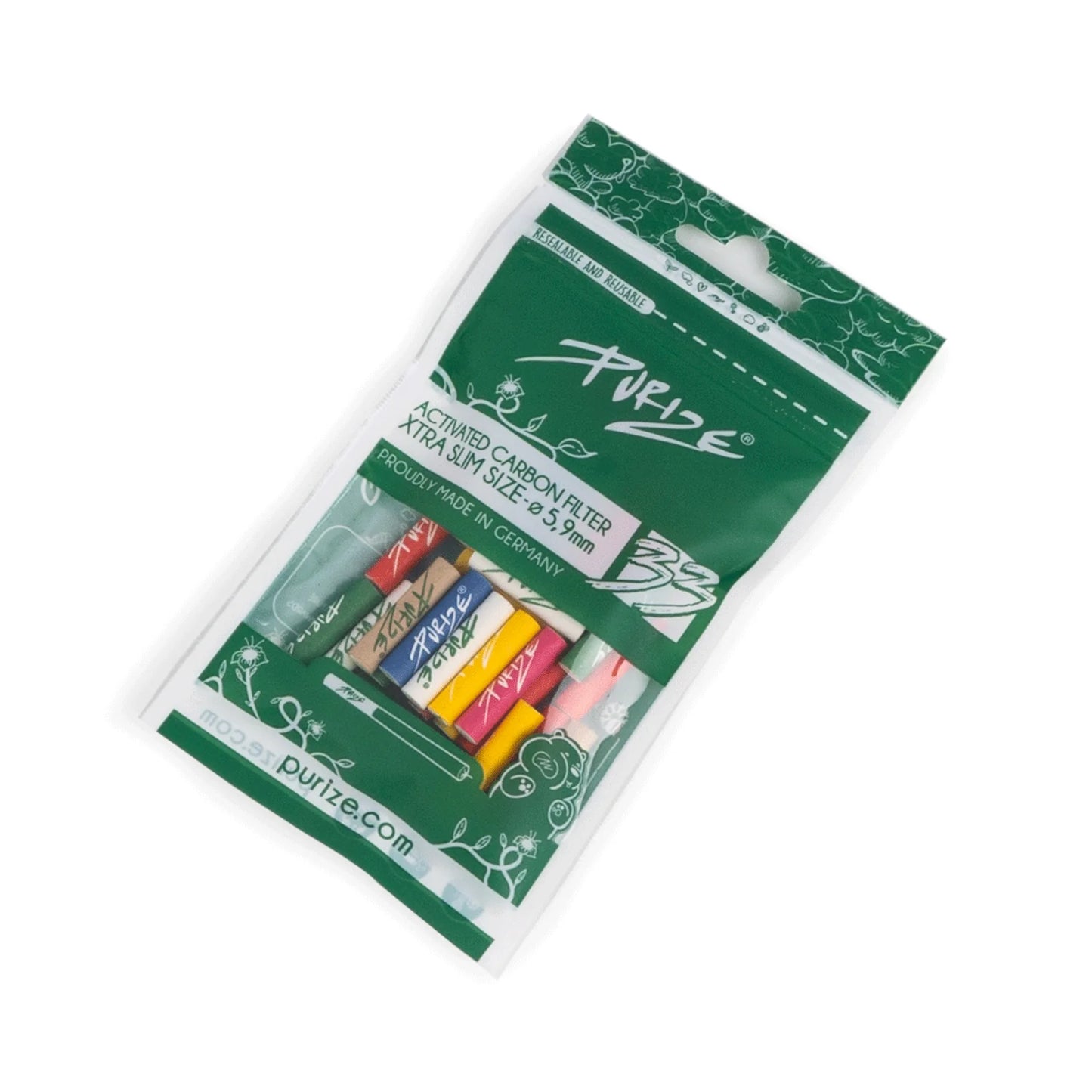 Purize Aktivkohlefilter XTRA Slim Size