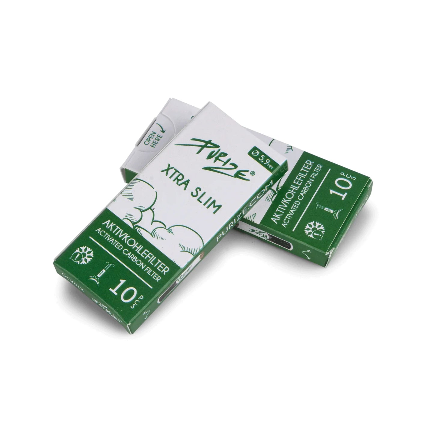 Purize Aktivkohlefilter XTRA Slim Size