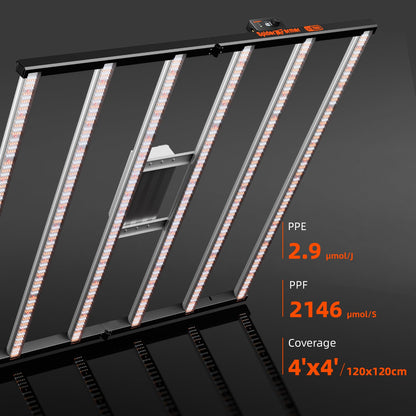 Spider Farmer® 150x150 cm Komplettes Grow-Zelt-Set丨SE7000 730W LED-Pflanzenlampe丨6″ Inline-Lüfter mit Temperatur- und Feuchtigkeitsregler