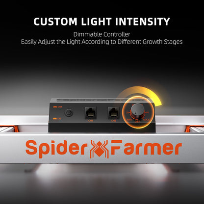 2024 Spider Farmer® G8600 860W LED Grow Light Dimmbar Vollspektrum Pflanzenlampe