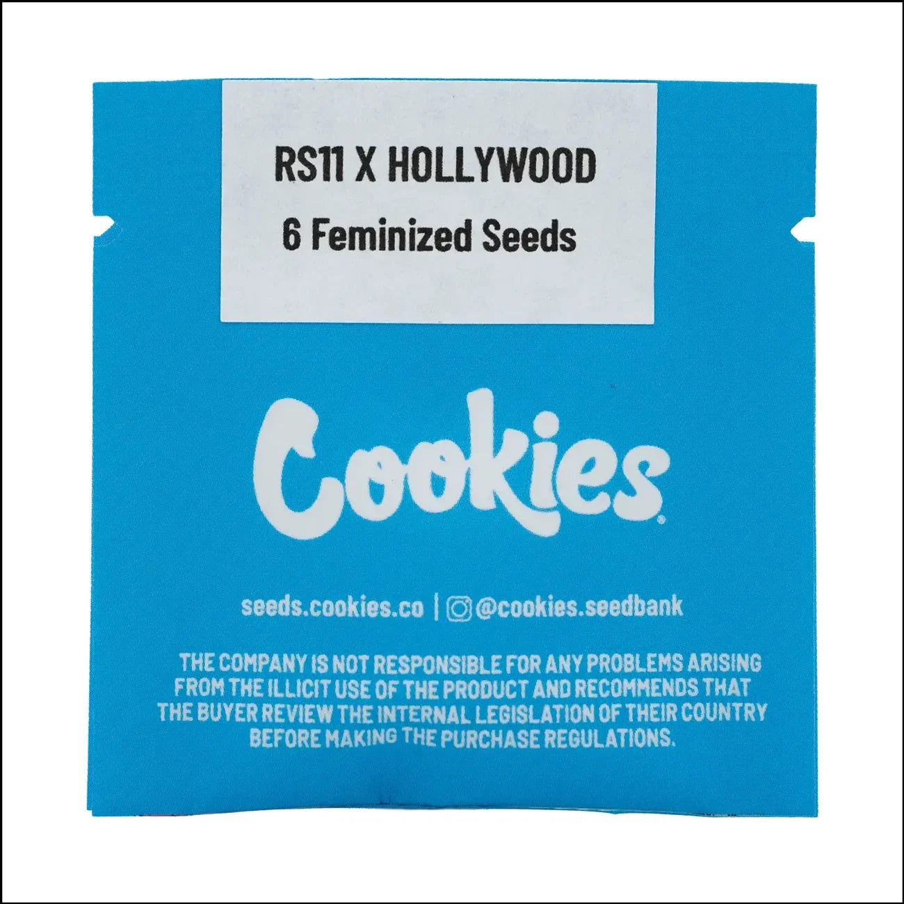 Cookies - RS11 X HOLLYWOOD - Feminisiert