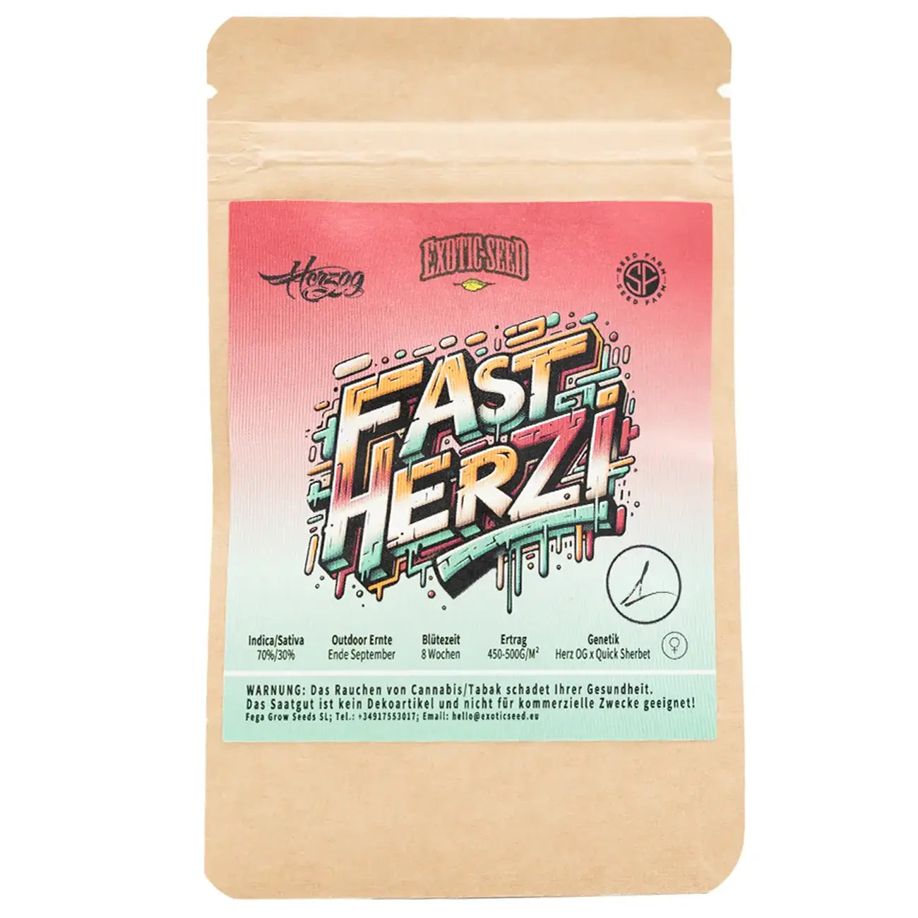 Exotic Seed - FAST HERZI - Feminisiert