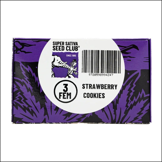 Super Sativa Seed Club - STRAWBERRY COOKIES - Feminisiert